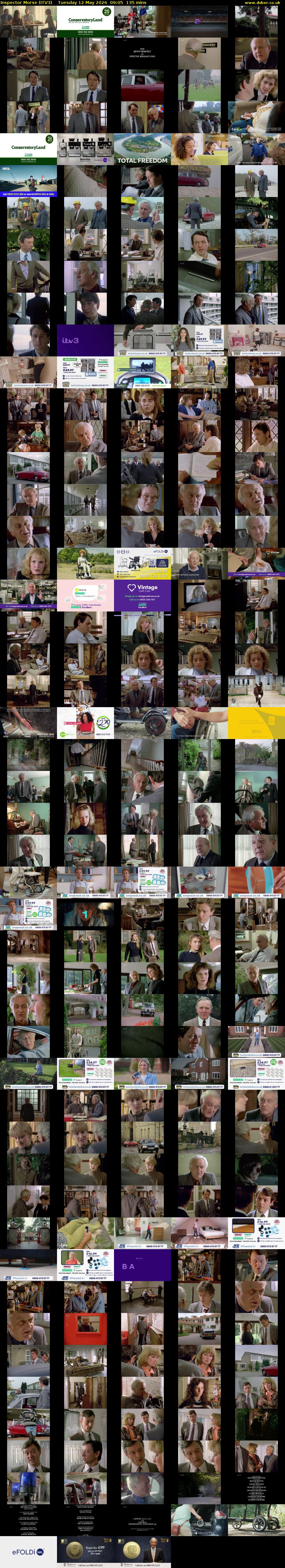 Inspector Morse (ITV3) Tuesday 12 May 2026 09:05 - 11:20