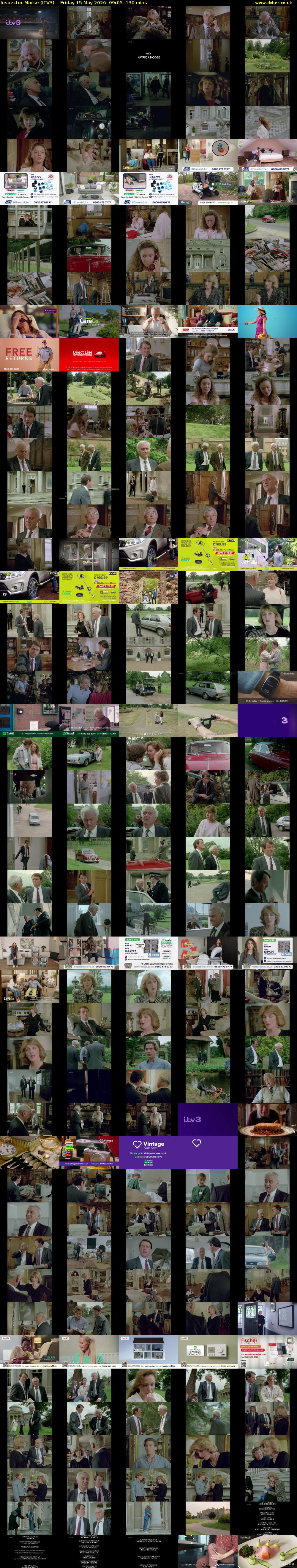 Inspector Morse (ITV3) Friday 15 May 2026 09:05 - 11:15