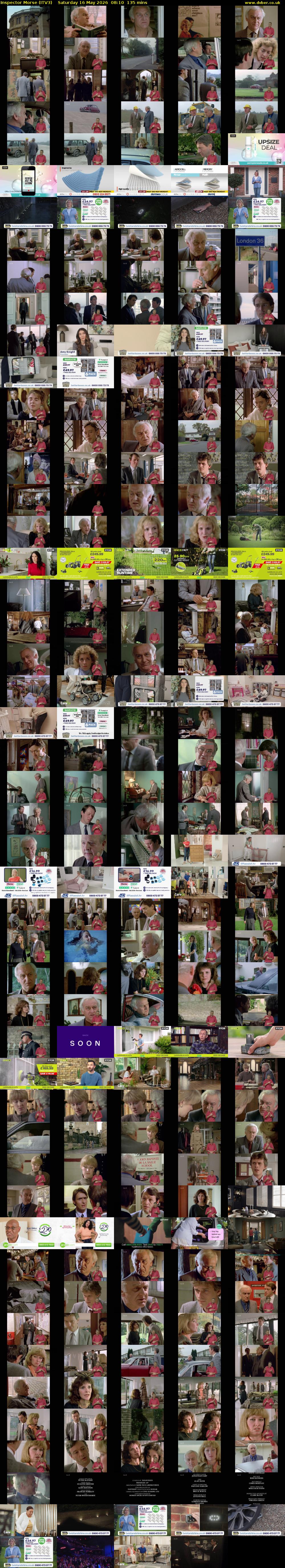 Inspector Morse (ITV3) Saturday 16 May 2026 08:10 - 10:25