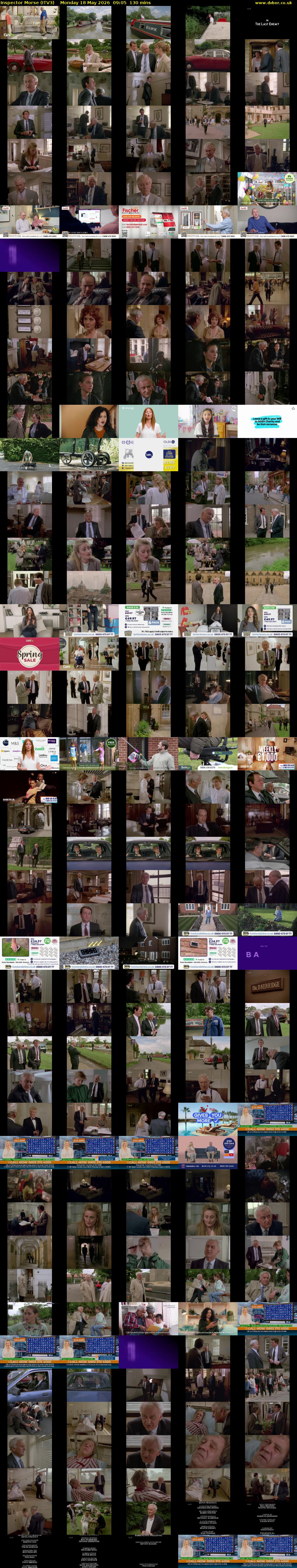Inspector Morse (ITV3) Monday 18 May 2026 09:05 - 11:15