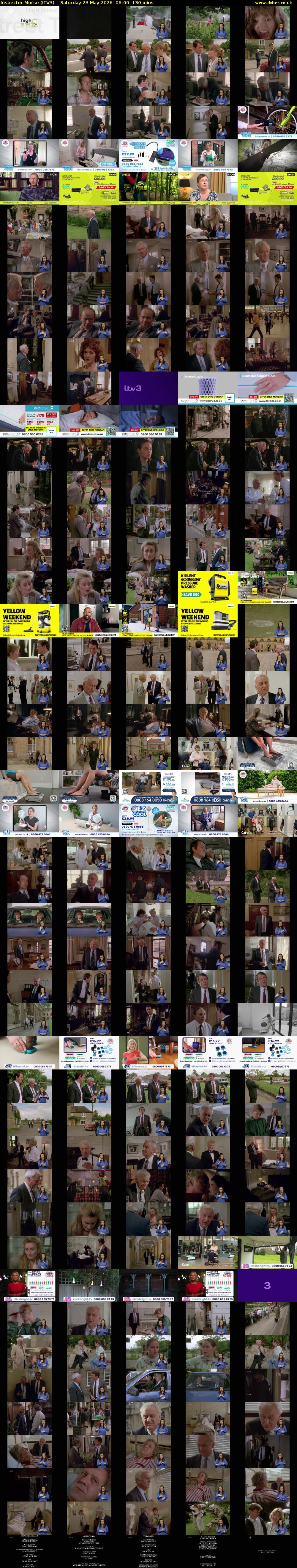 Inspector Morse (ITV3) Saturday 23 May 2026 06:00 - 08:10