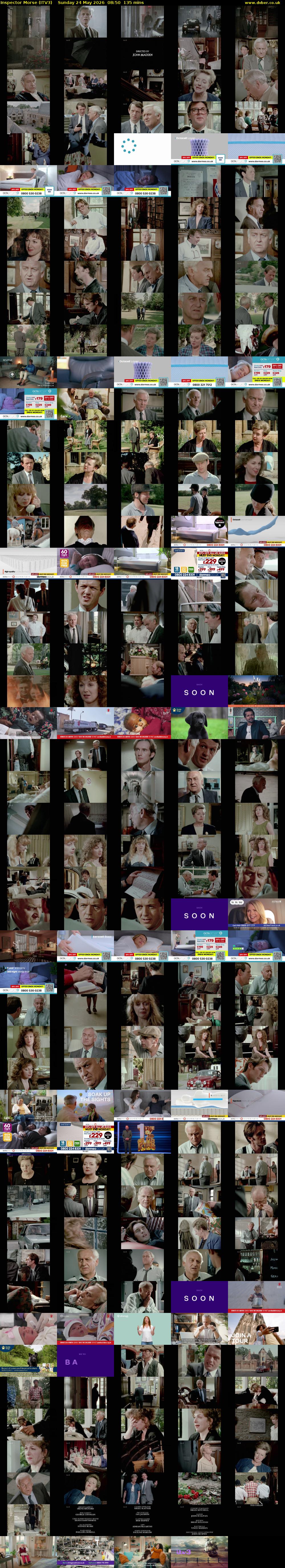 Inspector Morse (ITV3) Sunday 24 May 2026 08:50 - 11:05