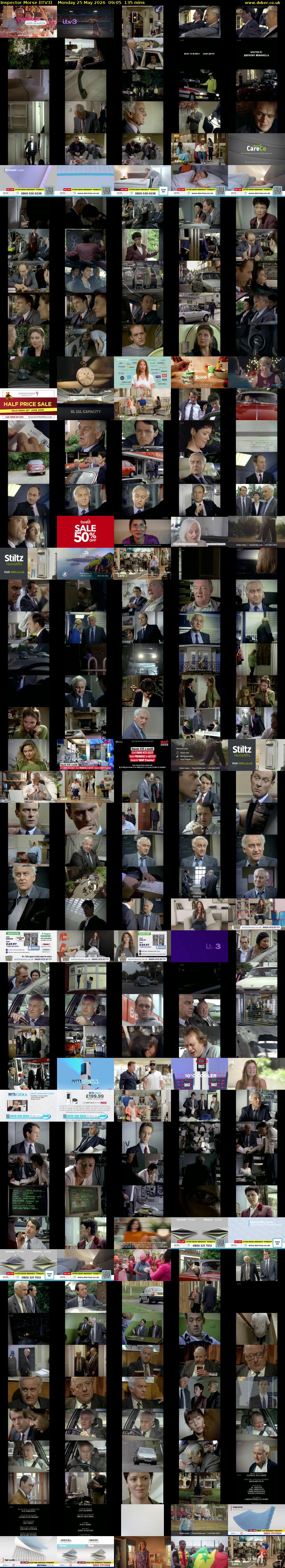 Inspector Morse (ITV3) Monday 25 May 2026 09:05 - 11:20