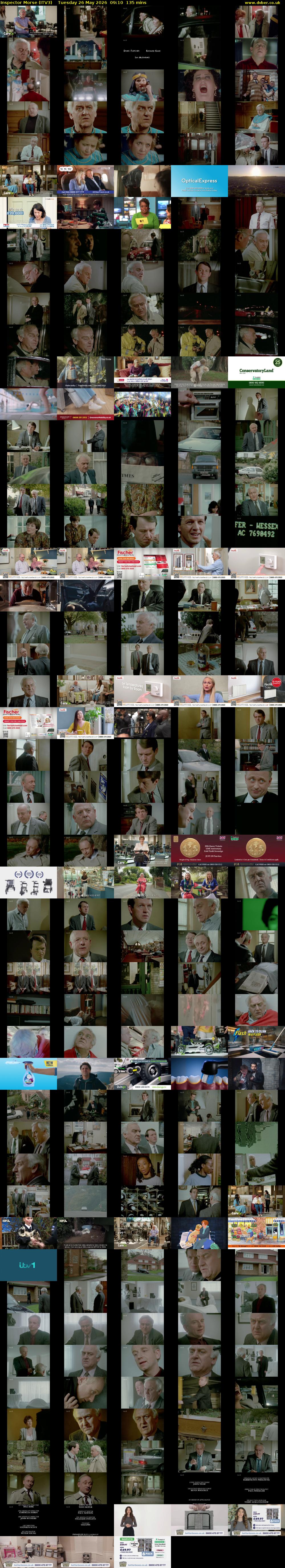 Inspector Morse (ITV3) Tuesday 26 May 2026 09:10 - 11:25