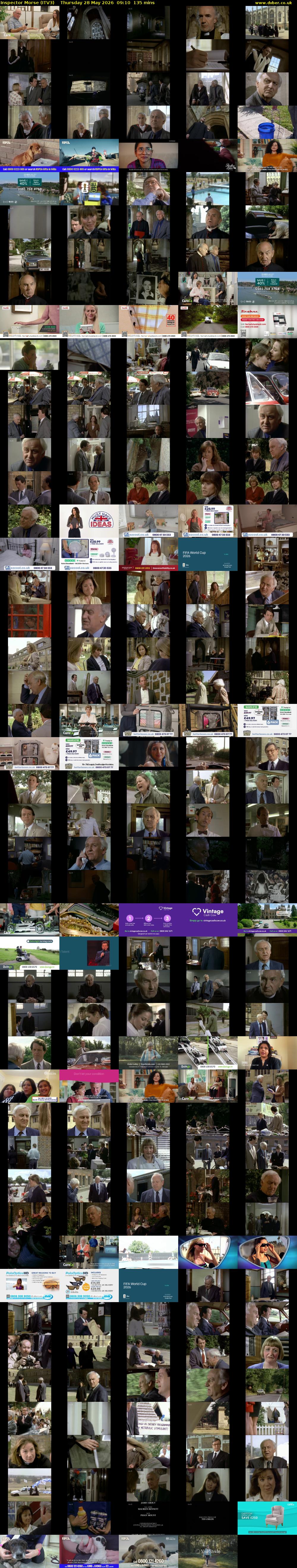 Inspector Morse (ITV3) Thursday 28 May 2026 09:10 - 11:25