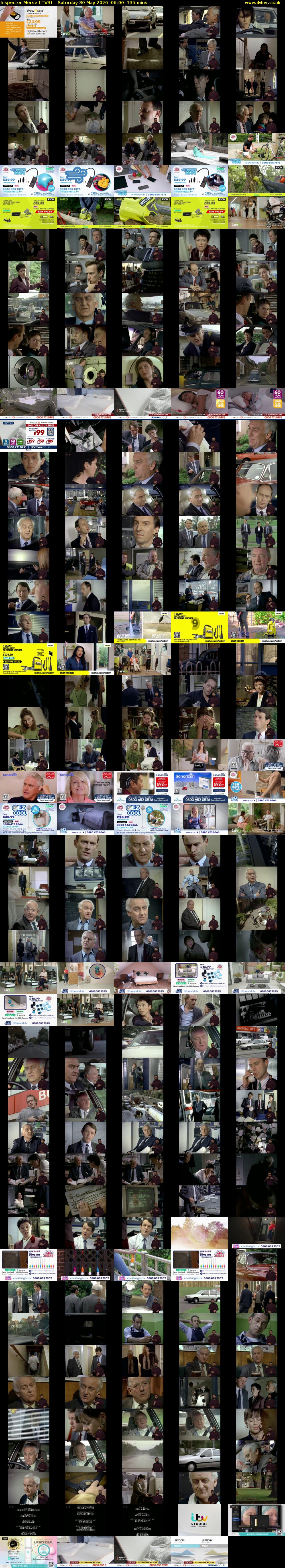 Inspector Morse (ITV3) Saturday 30 May 2026 06:00 - 08:15