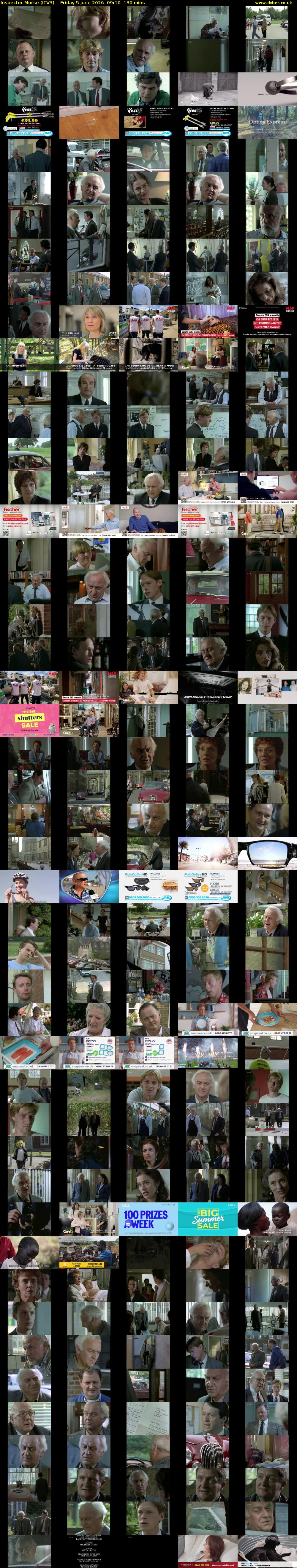 Inspector Morse (ITV3) Friday 5 June 2026 09:10 - 11:20