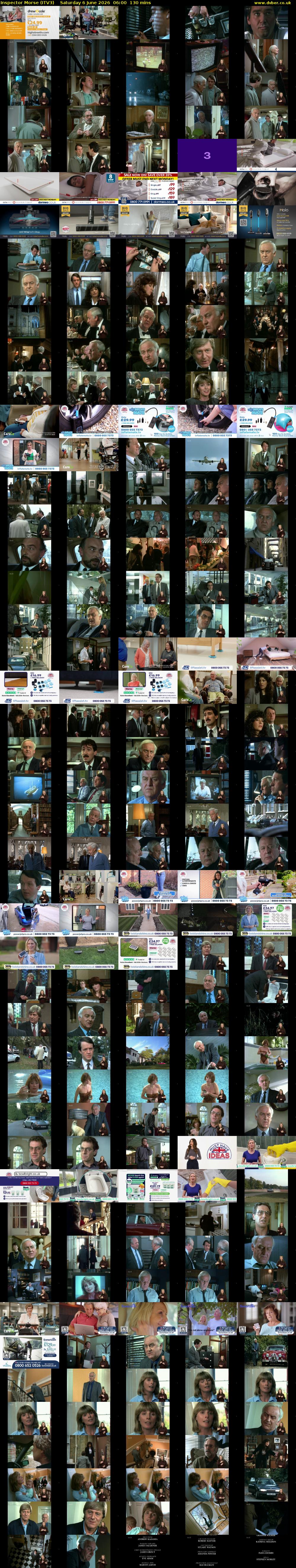 Inspector Morse (ITV3) Saturday 6 June 2026 06:00 - 08:10