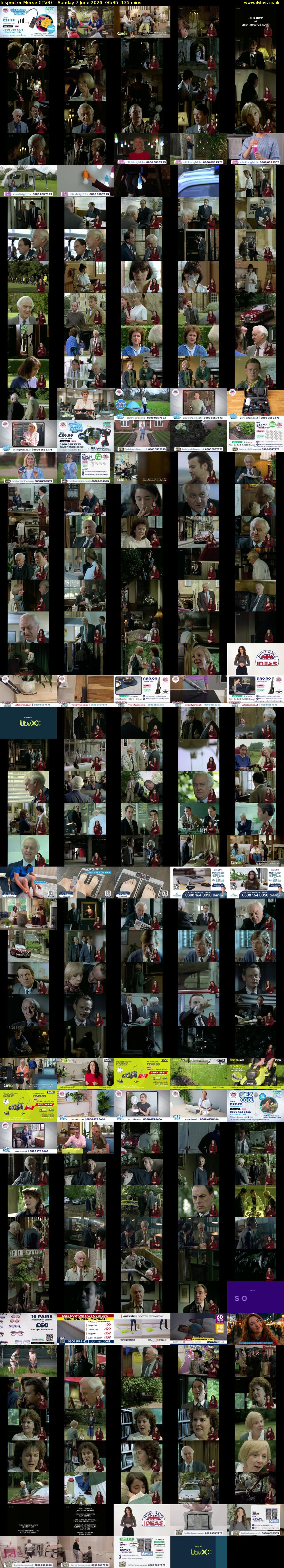 Inspector Morse (ITV3) Sunday 7 June 2026 06:35 - 08:50