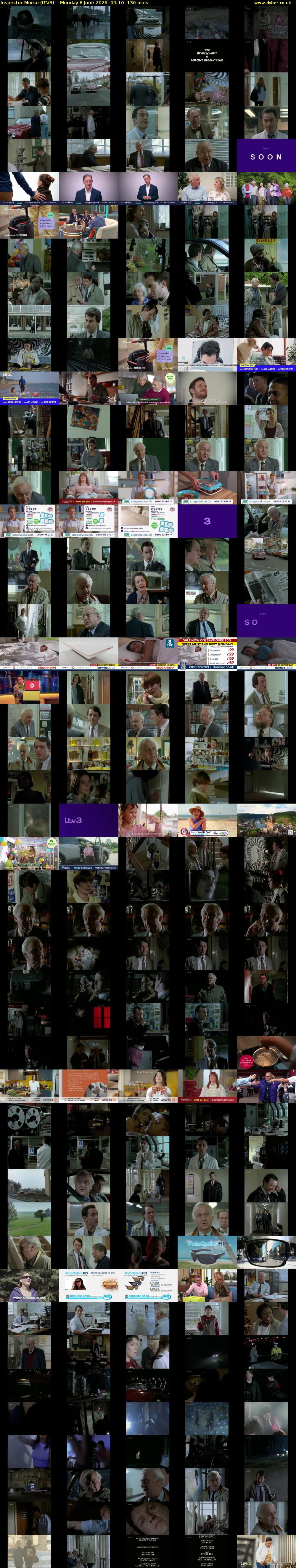 Inspector Morse (ITV3) Monday 8 June 2026 09:10 - 11:20