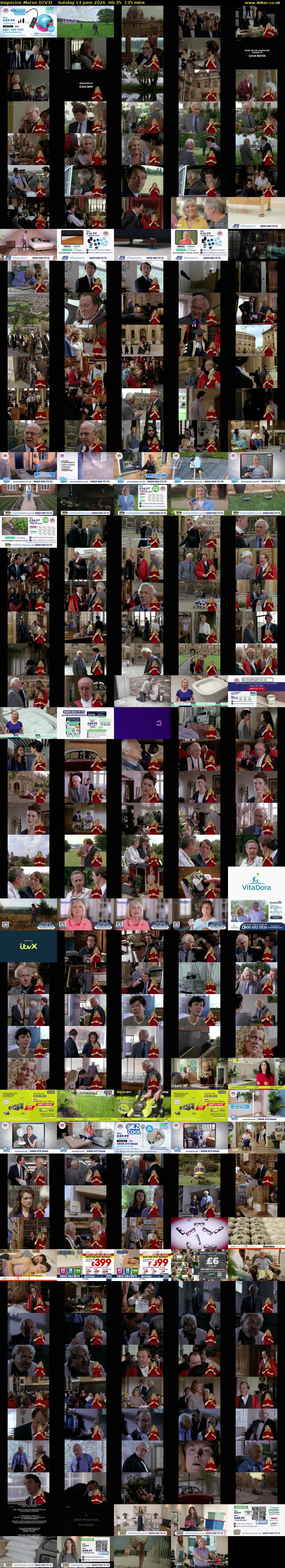 Inspector Morse (ITV3) Sunday 14 June 2026 06:35 - 08:50