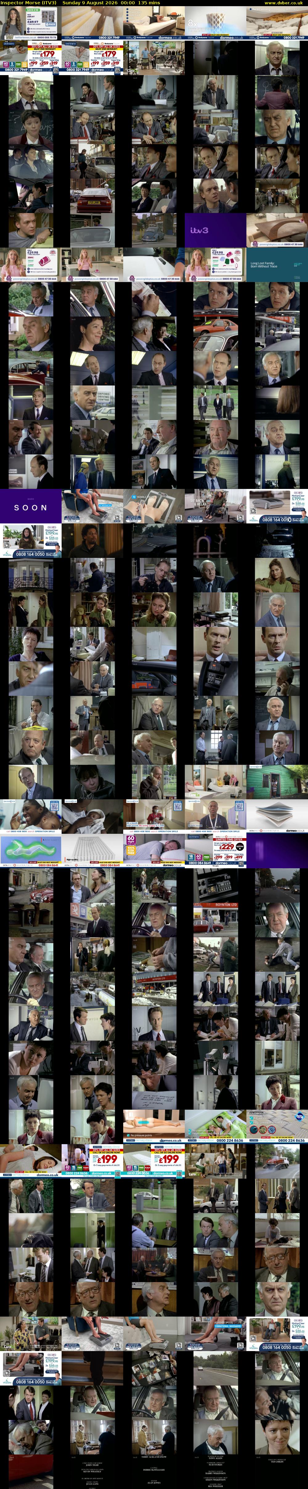 Inspector Morse (ITV3) Sunday 9 August 2026 00:00 - 02:15
