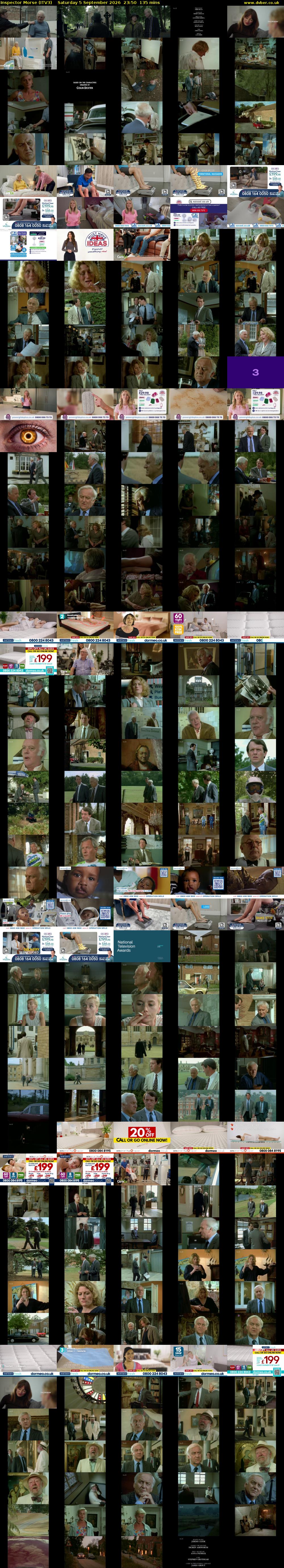 Inspector Morse (ITV3) Saturday 5 September 2026 23:50 - 02:05