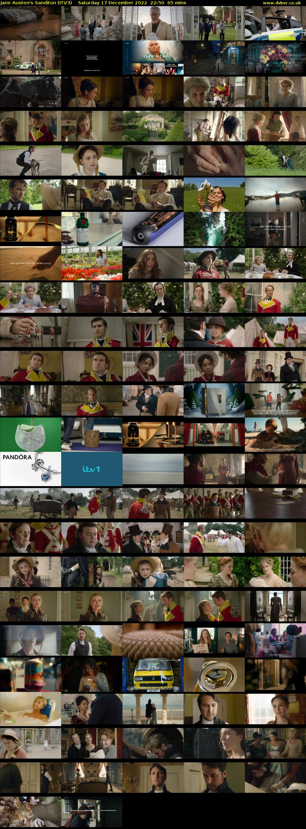 Jane Austen's Sanditon (ITV3) Saturday 17 December 2022 22:50 - 23:55