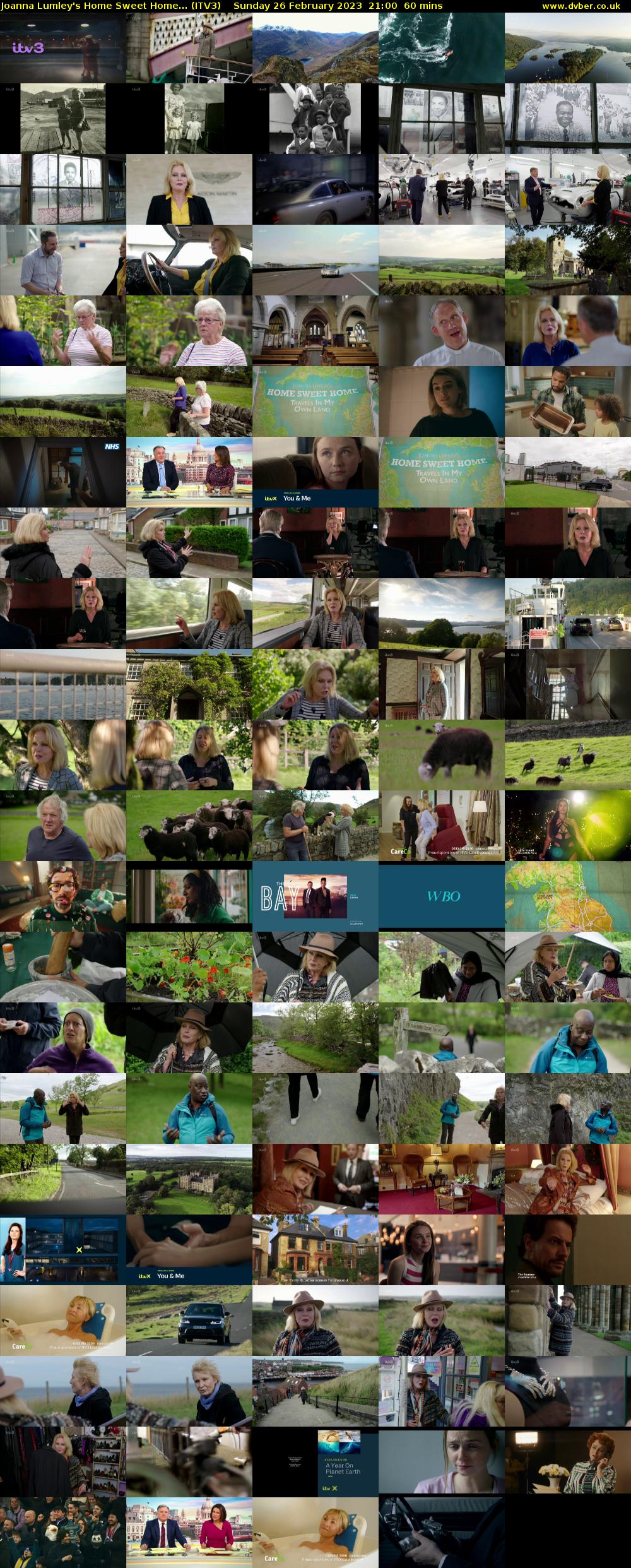 Joanna Lumley's Home Sweet Home... (ITV3) Sunday 26 February 2023 21:00 - 22:00