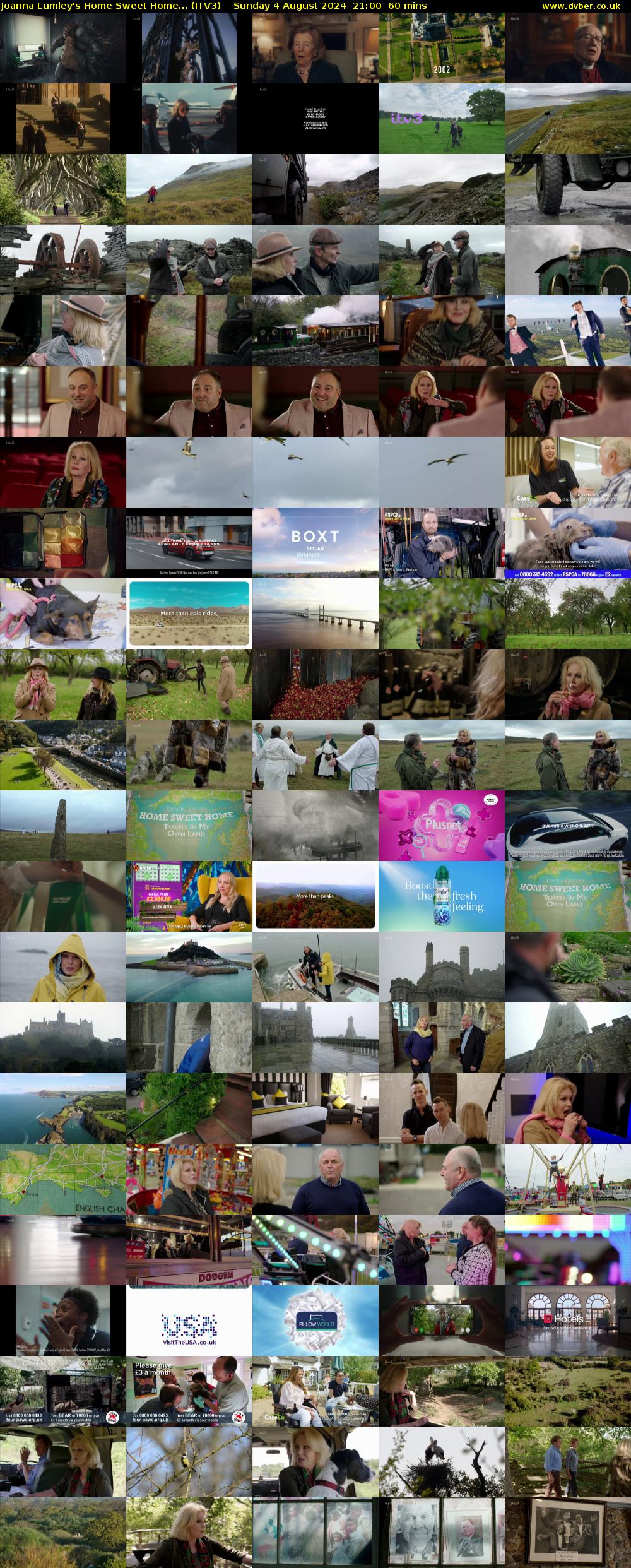 Joanna Lumley's Home Sweet Home... (ITV3) Sunday 4 August 2024 21:00 - 22:00