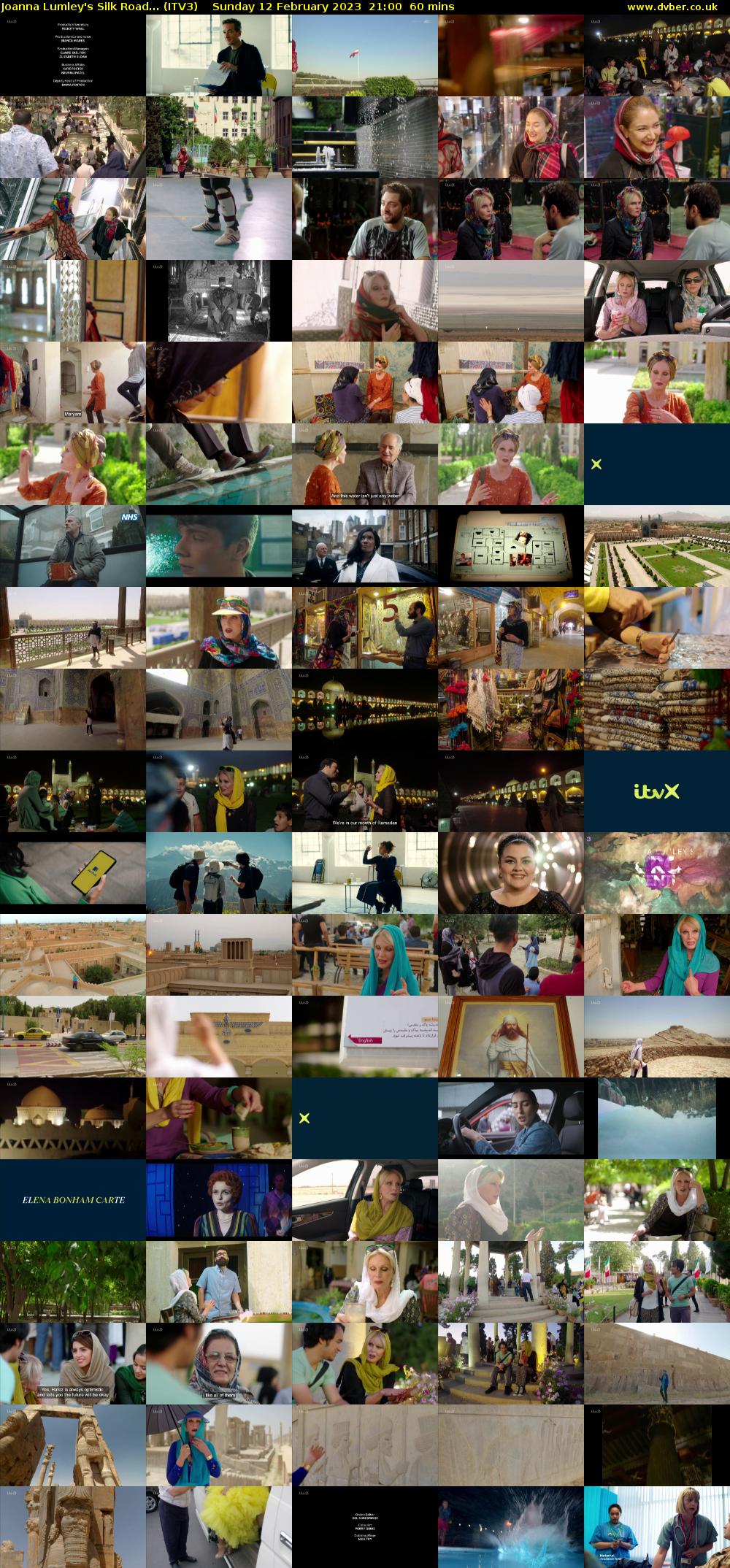 Joanna Lumley's Silk Road... (ITV3) Sunday 12 February 2023 21:00 - 22:00