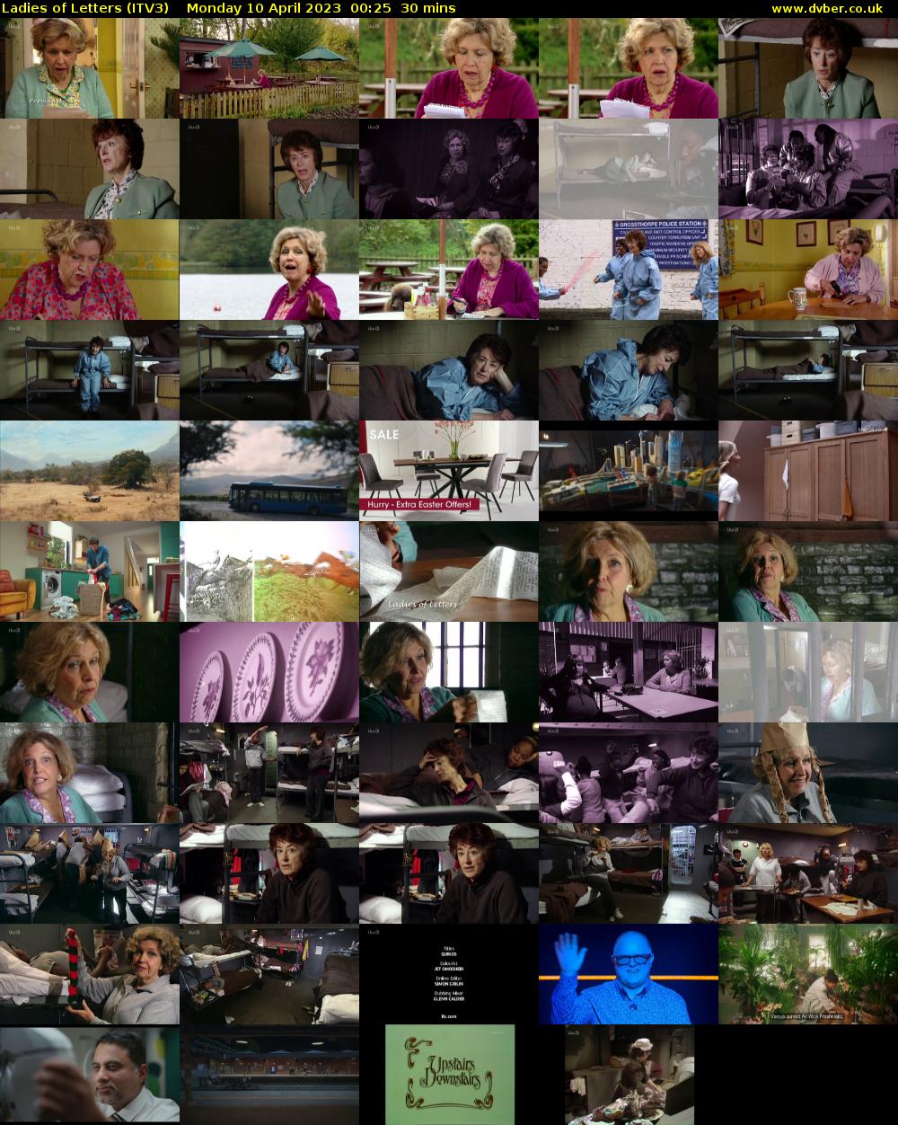 Ladies of Letters (ITV3) Monday 10 April 2023 00:25 - 00:55