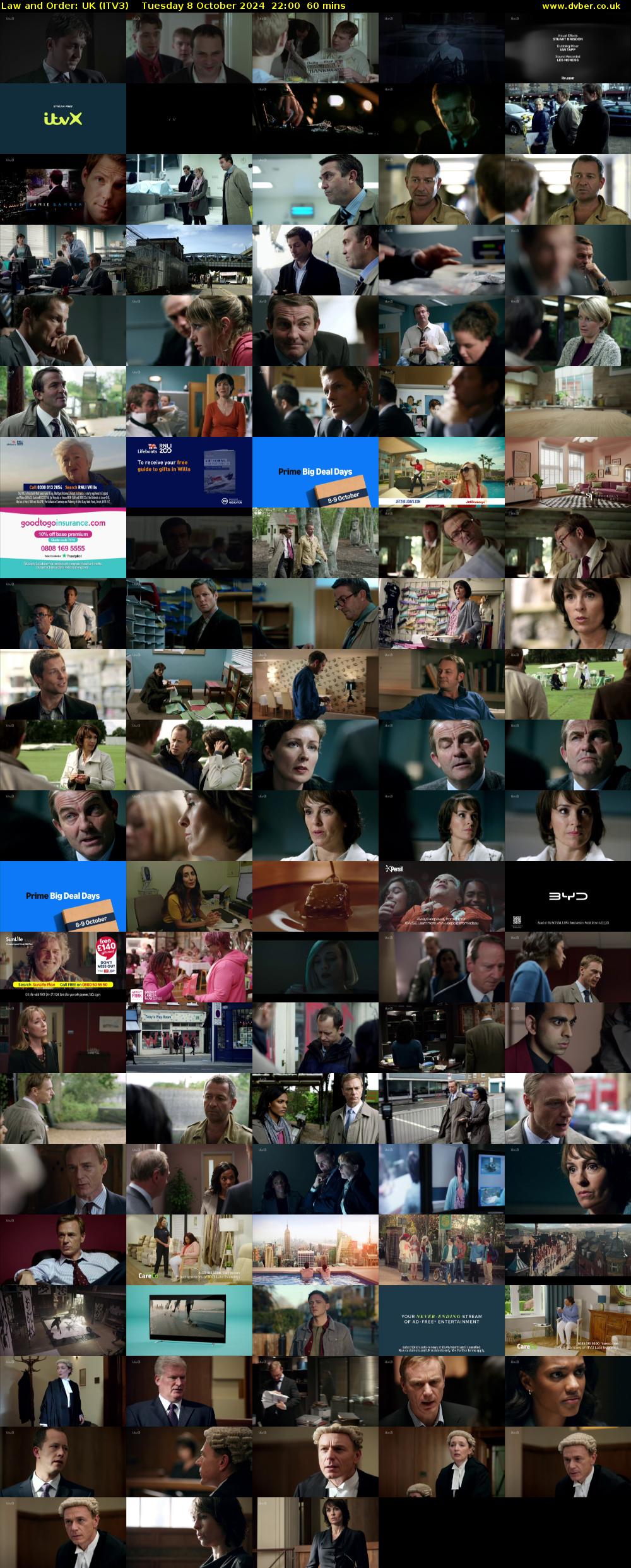 Law and Order: UK (ITV3) Tuesday 8 October 2024 22:00 - 23:00