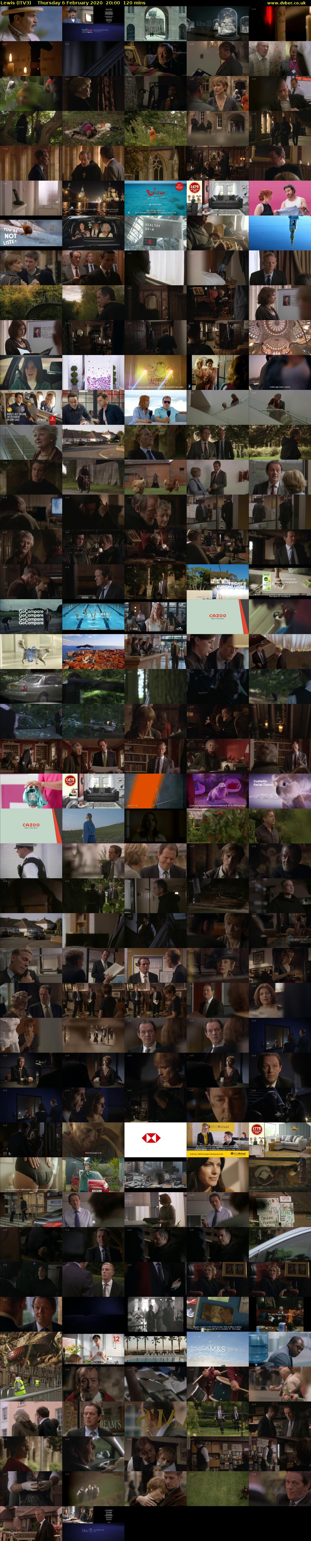 Lewis (ITV3) Thursday 6 February 2020 20:00 - 22:00