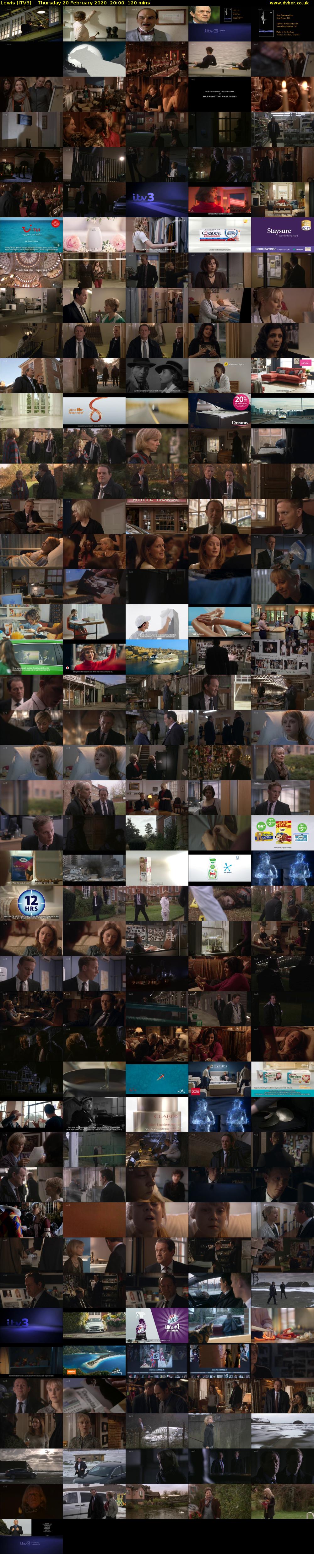 Lewis (ITV3) Thursday 20 February 2020 20:00 - 22:00