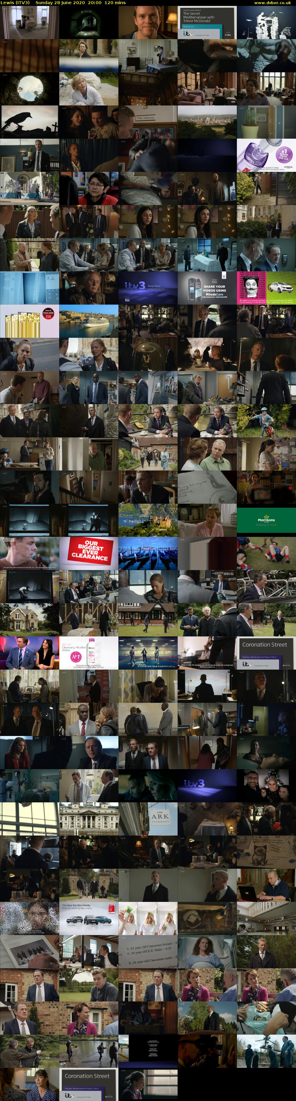 Lewis (ITV3) Sunday 28 June 2020 20:00 - 22:00