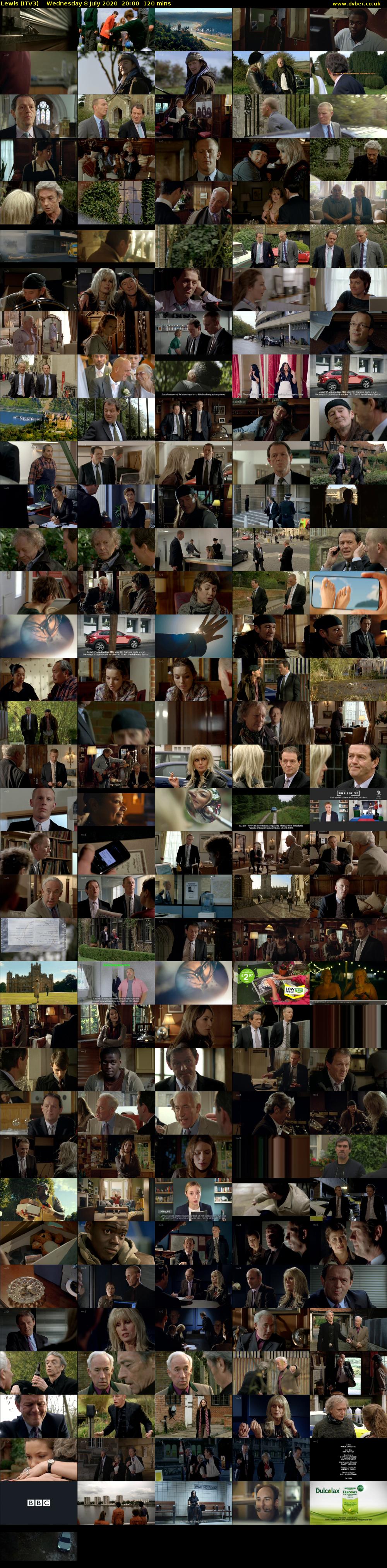 Lewis (ITV3) Wednesday 8 July 2020 20:00 - 22:00
