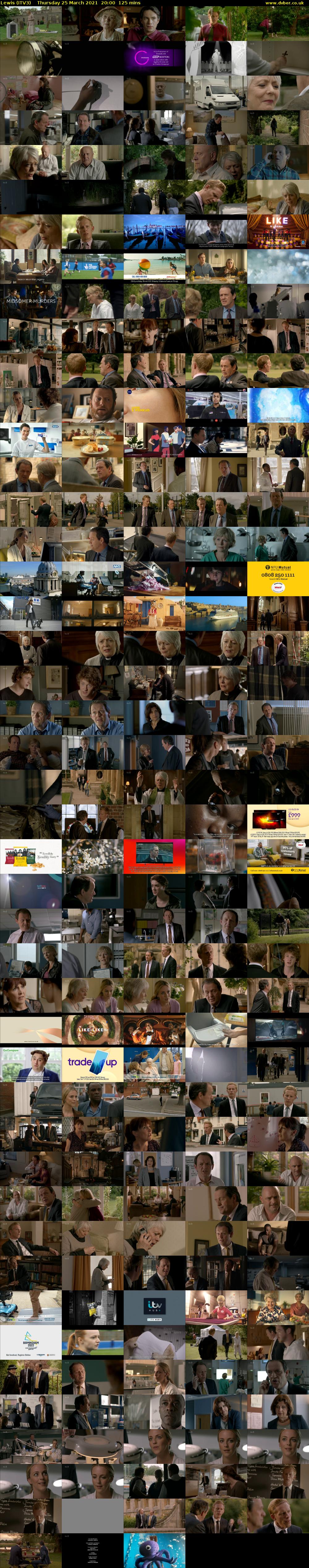 Lewis (ITV3) Thursday 25 March 2021 20:00 - 22:05