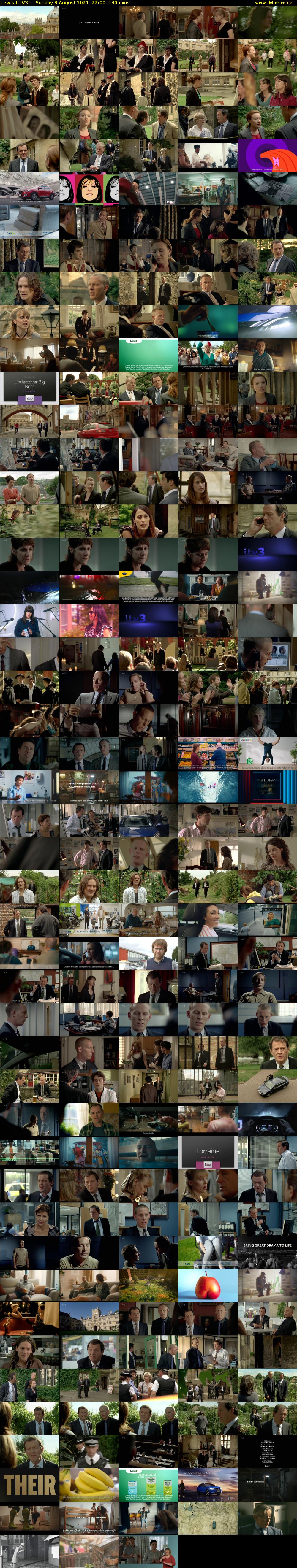 Lewis (ITV3) Sunday 8 August 2021 22:00 - 00:10