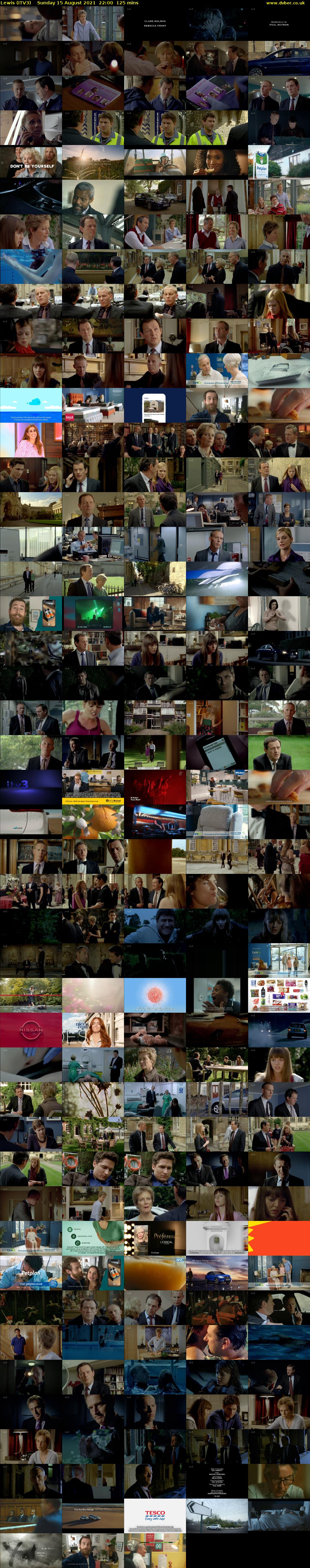 Lewis (ITV3) Sunday 15 August 2021 22:00 - 00:05