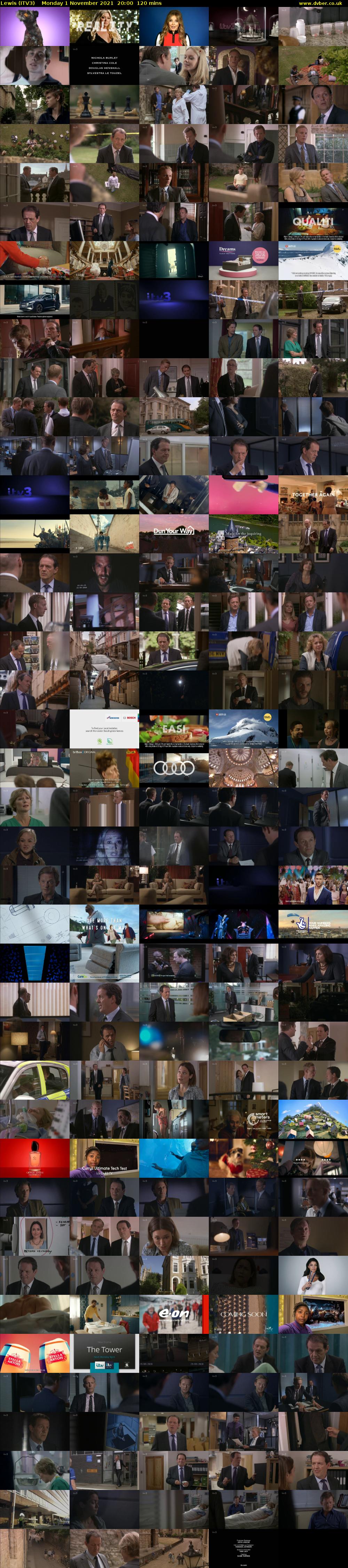 Lewis (ITV3) Monday 1 November 2021 20:00 - 22:00