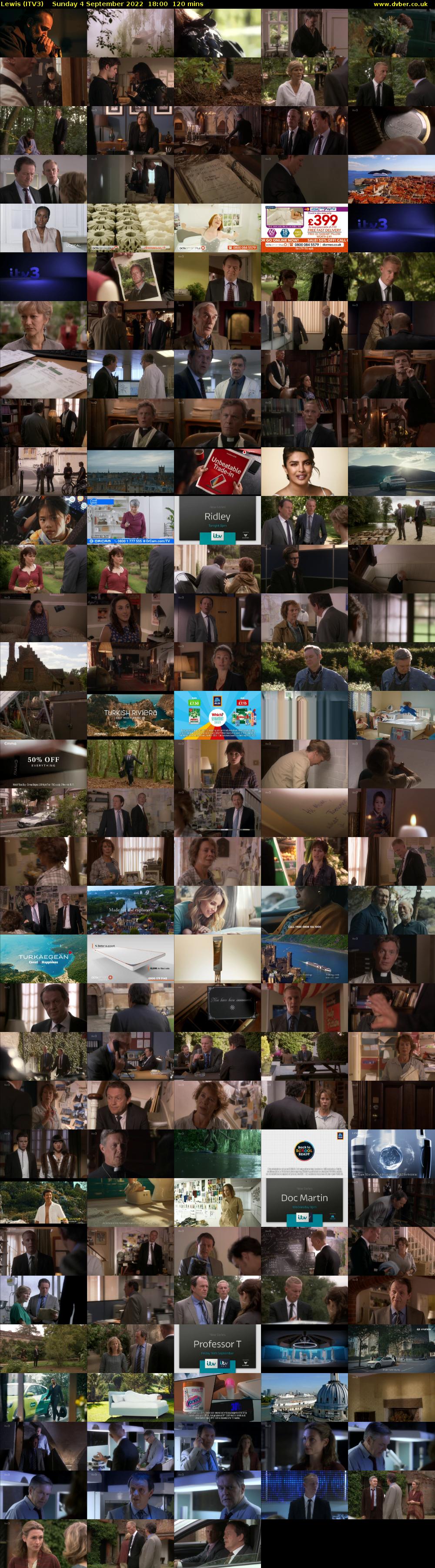 Lewis (ITV3) Sunday 4 September 2022 18:00 - 20:00