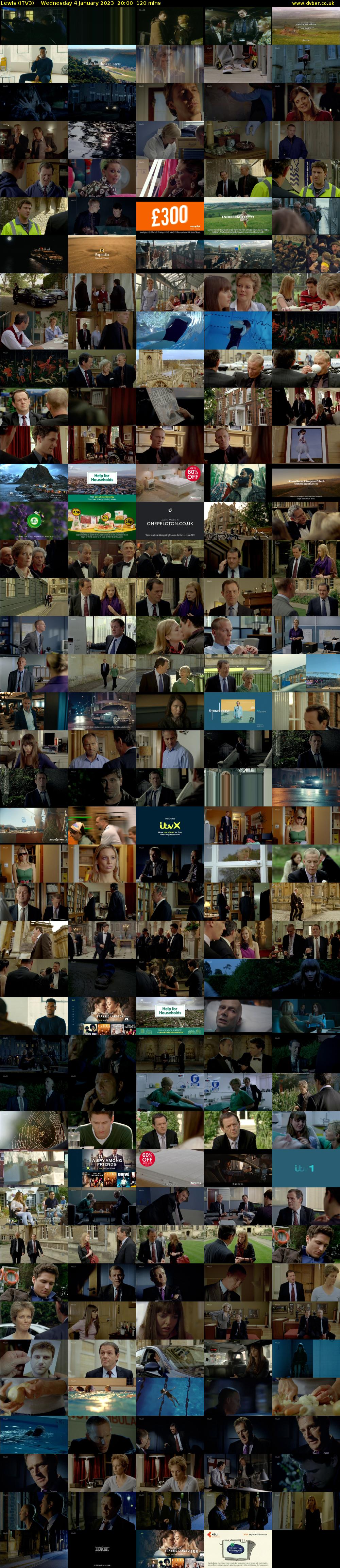 Lewis (ITV3) Wednesday 4 January 2023 20:00 - 22:00