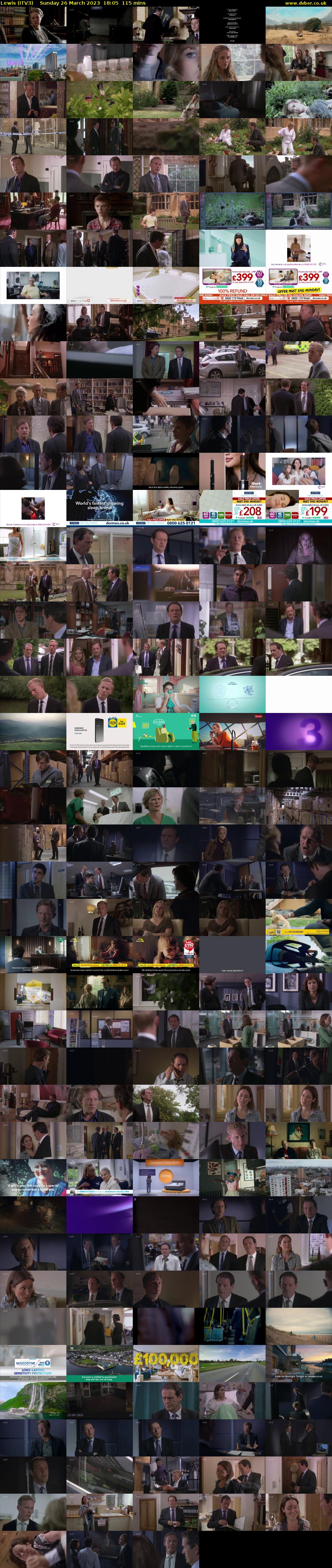 Lewis (ITV3) Sunday 26 March 2023 18:05 - 20:00