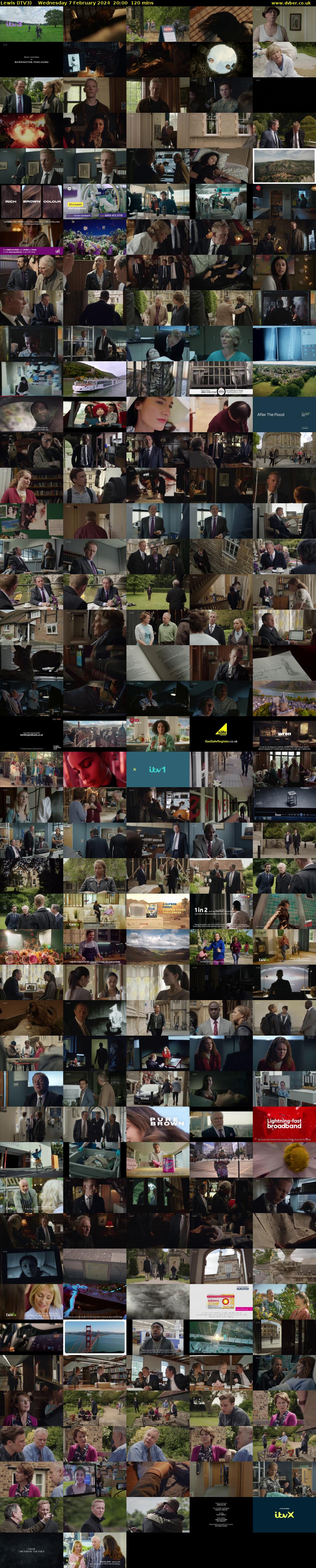 Lewis (ITV3) Wednesday 7 February 2024 20:00 - 22:00