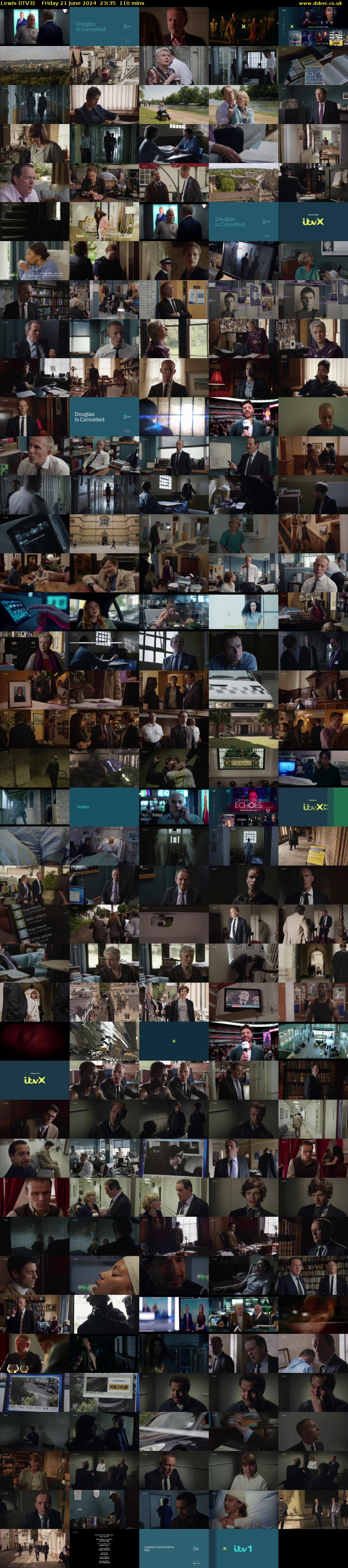 Lewis (ITV3) Friday 21 June 2024 23:35 - 01:25