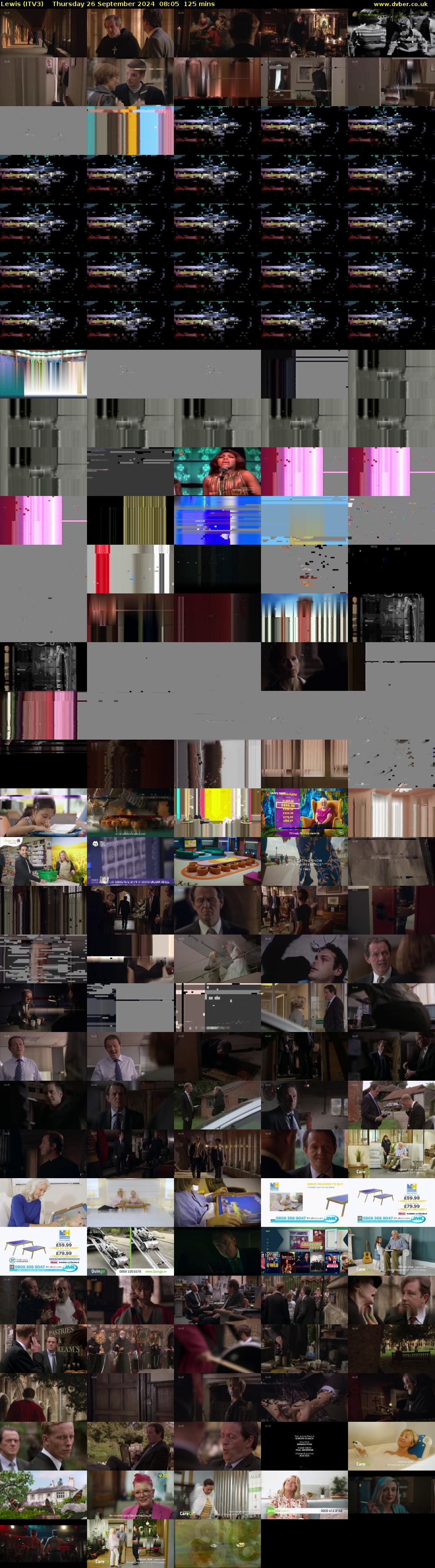 Lewis (ITV3) Thursday 26 September 2024 08:05 - 10:10