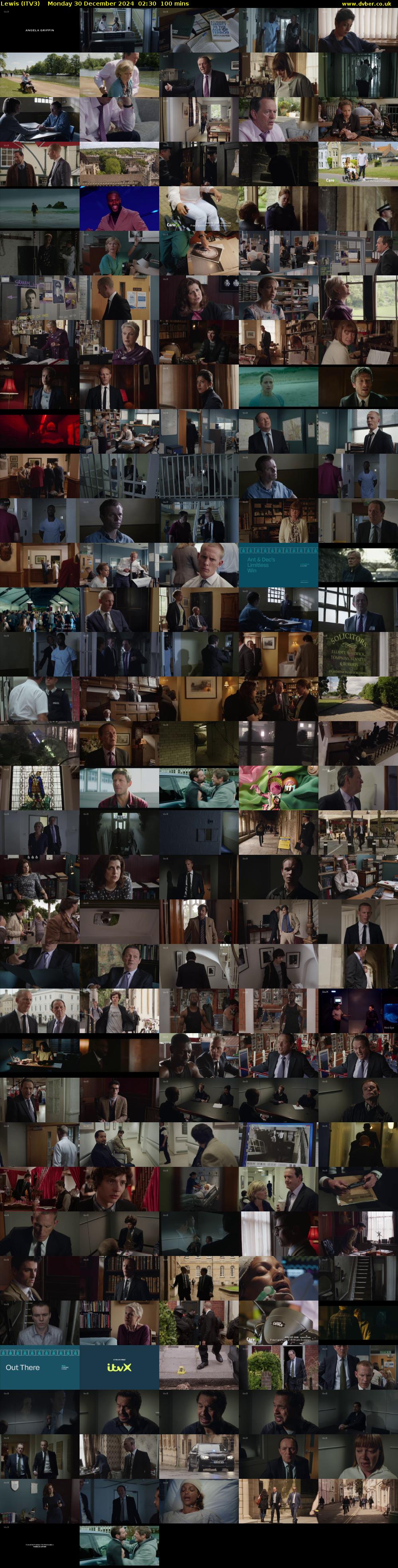 Lewis (ITV3) Monday 30 December 2024 02:30 - 04:10