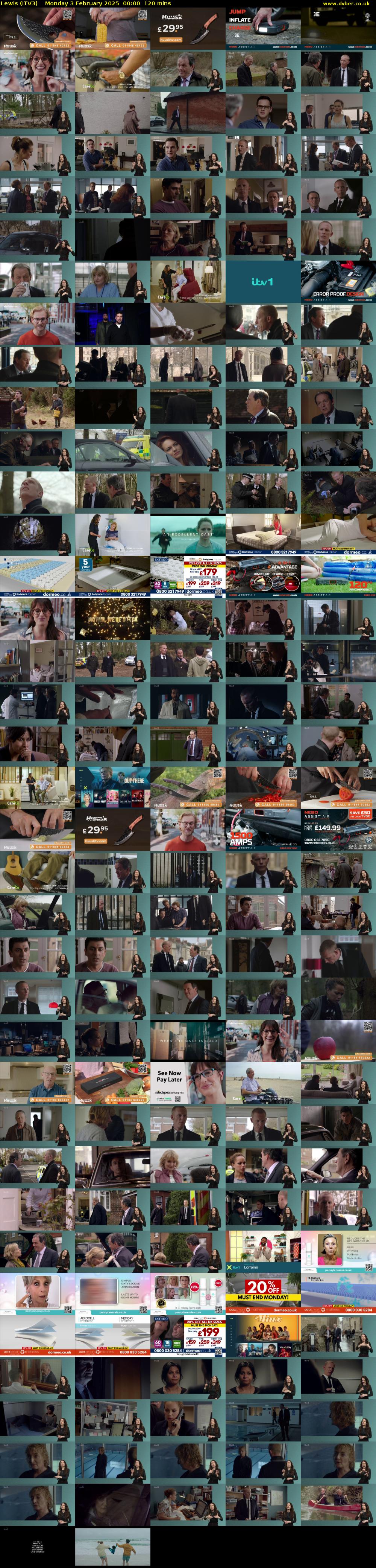 Lewis (ITV3) Monday 3 February 2025 00:00 - 02:00