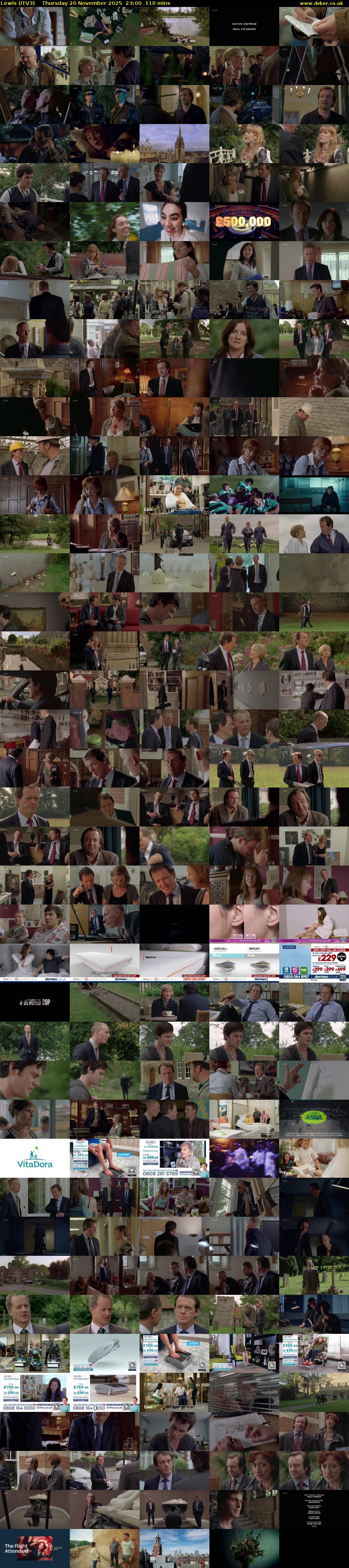 Lewis (ITV3) Thursday 20 November 2025 23:00 - 00:50