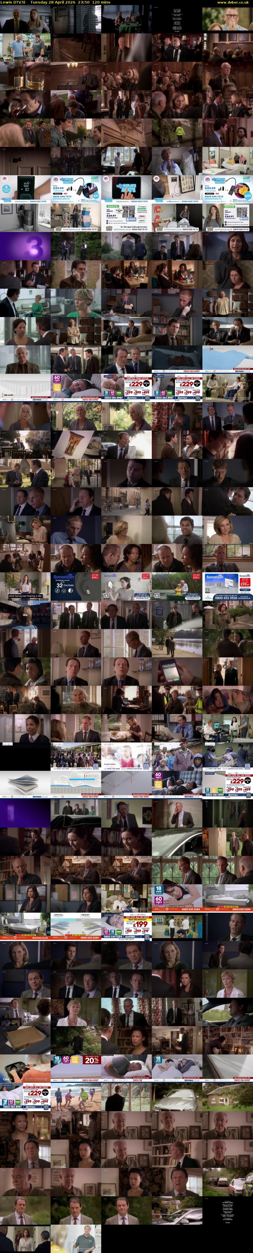 Lewis (ITV3) Tuesday 28 April 2026 23:50 - 01:50