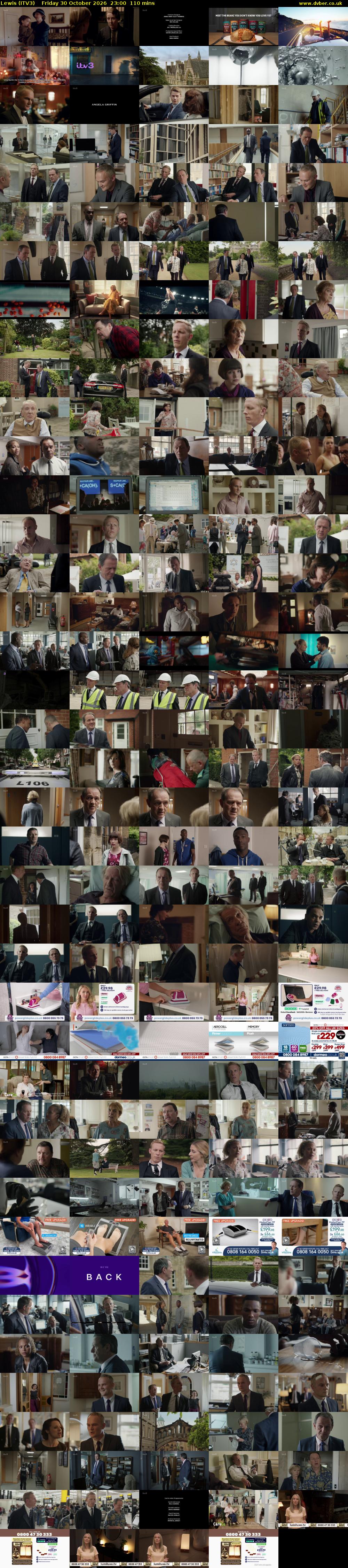 Lewis (ITV3) Friday 30 October 2026 23:00 - 00:50