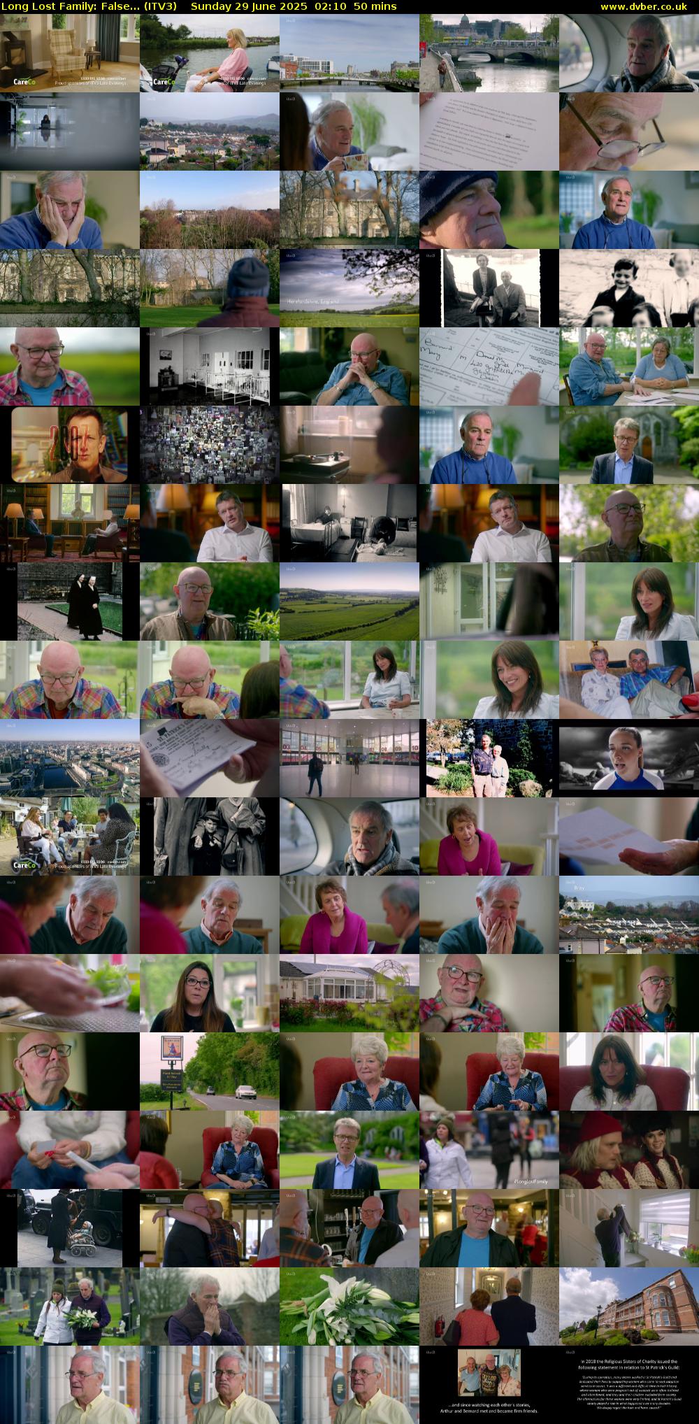 Long Lost Family: False... (ITV3) Sunday 29 June 2025 02:10 - 03:00