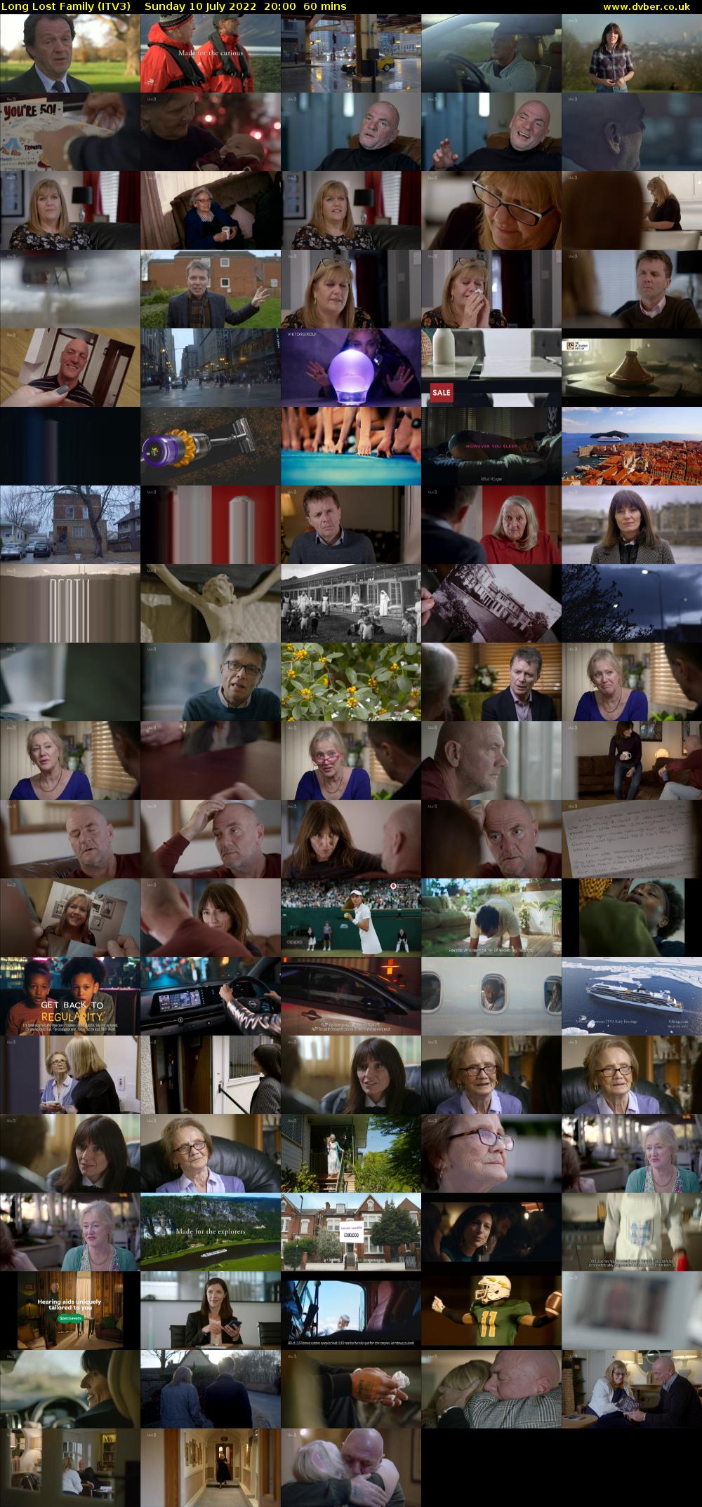 Long Lost Family (ITV3) Sunday 10 July 2022 20:00 - 21:00