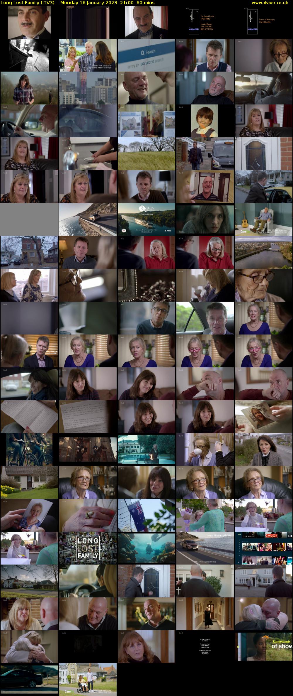 Long Lost Family (ITV3) Monday 16 January 2023 21:00 - 22:00