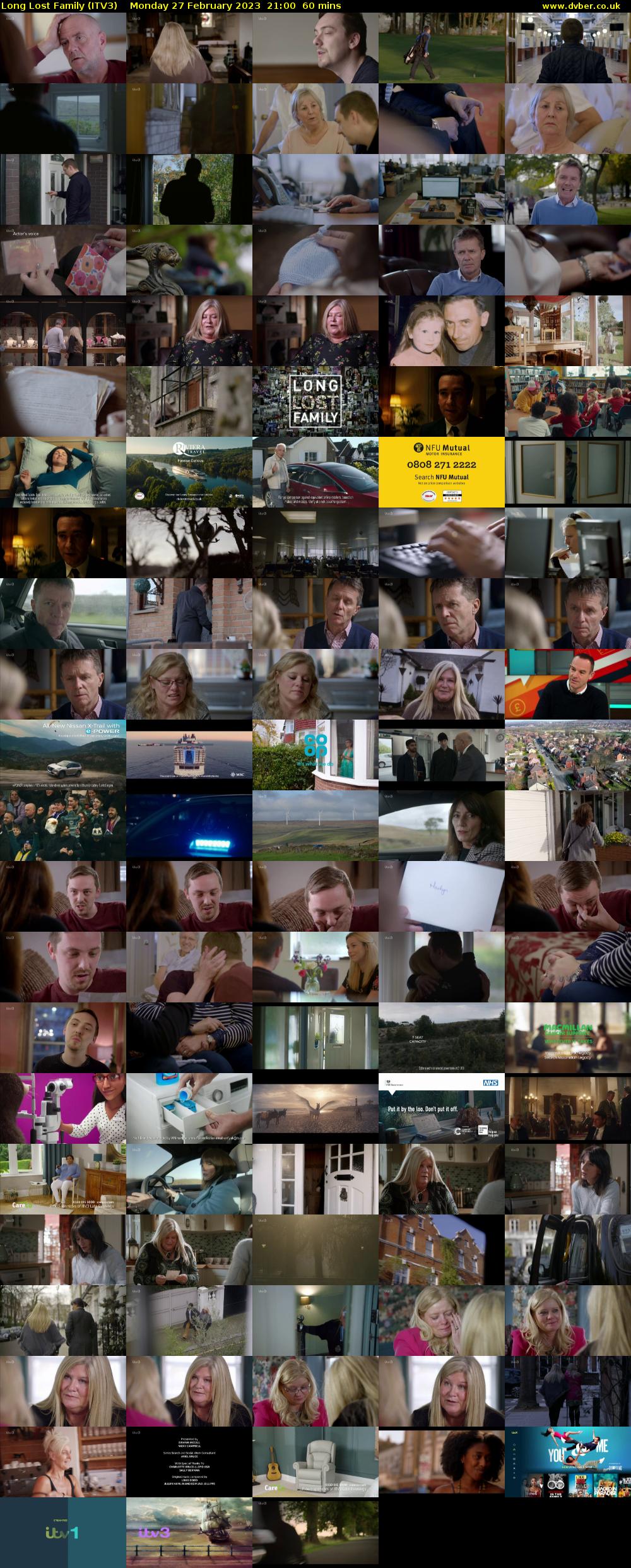 Long Lost Family (ITV3) Monday 27 February 2023 21:00 - 22:00