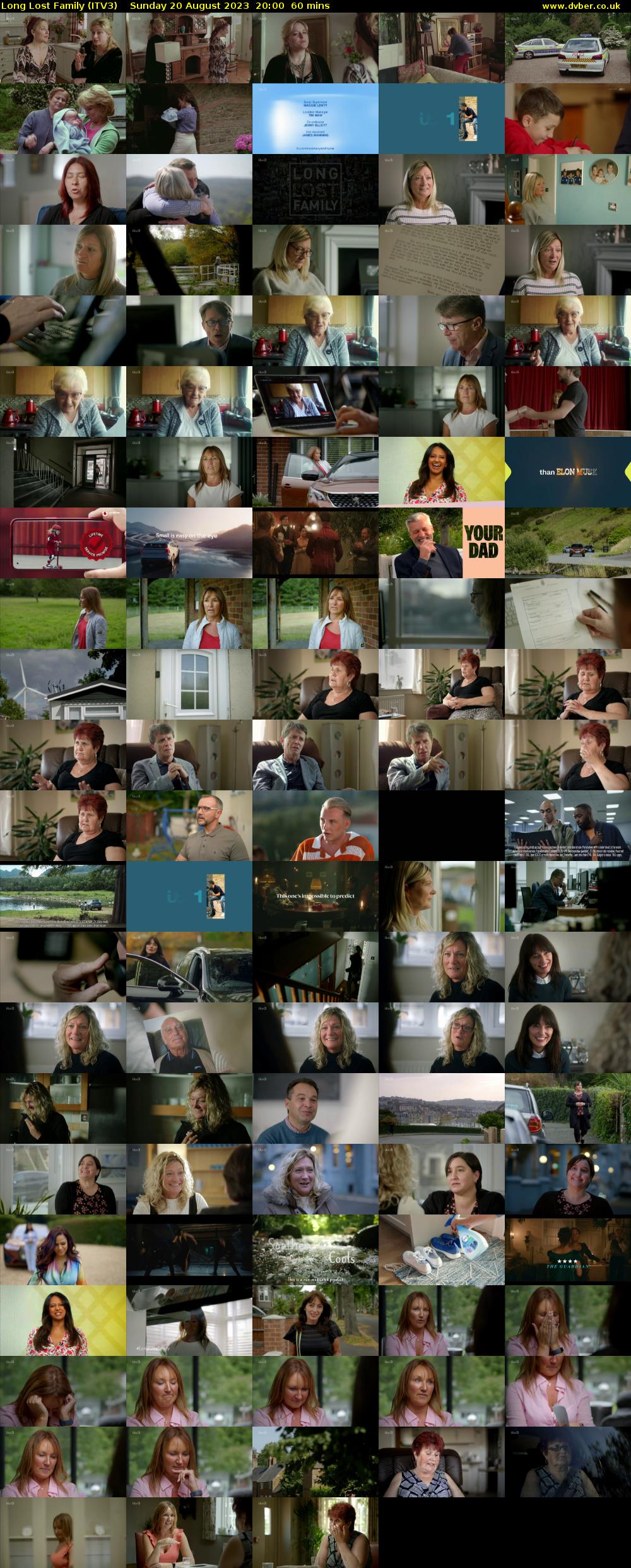 Long Lost Family (ITV3) Sunday 20 August 2023 20:00 - 21:00