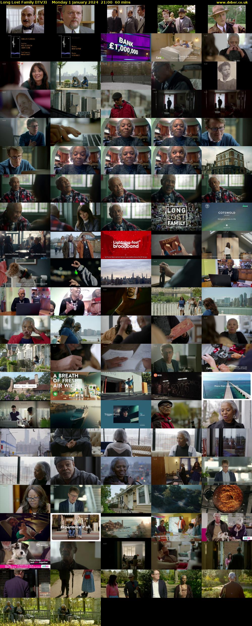 Long Lost Family (ITV3) Monday 1 January 2024 21:00 - 22:00