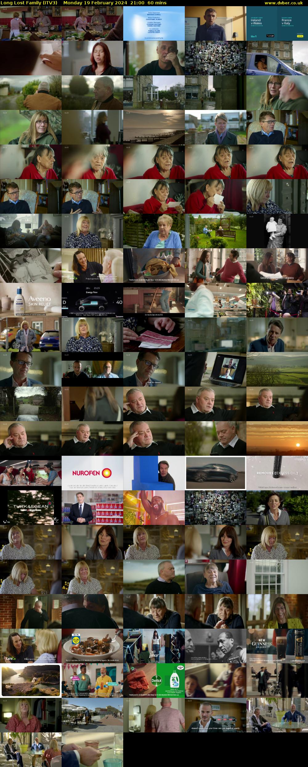 Long Lost Family (ITV3) Monday 19 February 2024 21:00 - 22:00