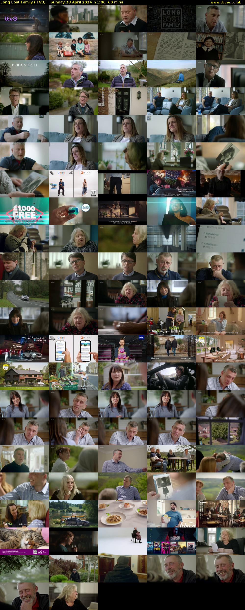 Long Lost Family (ITV3) Sunday 28 April 2024 21:00 - 22:00